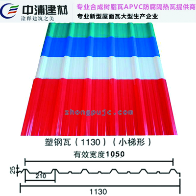 塑鋼瓦多少錢一平方